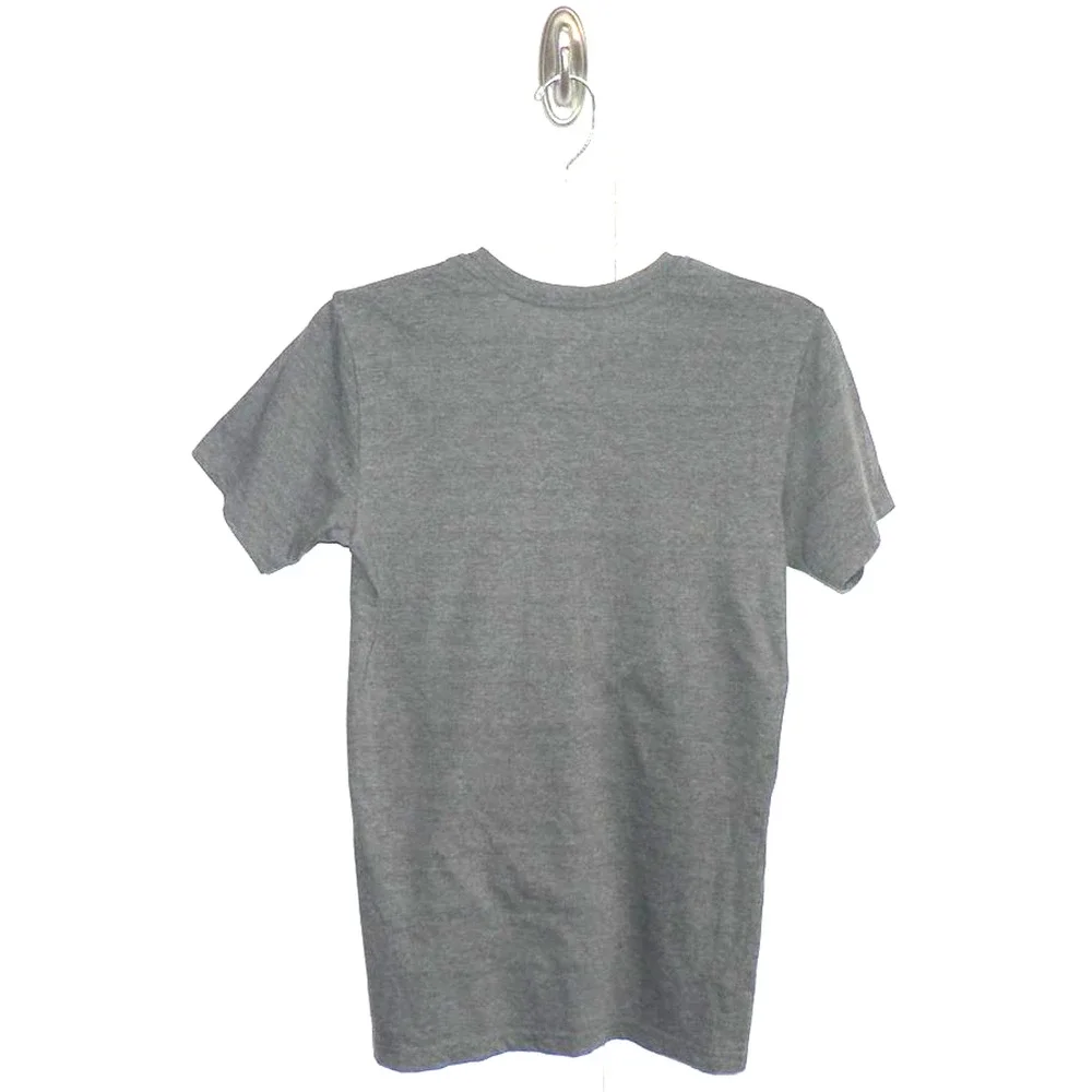 Polo Ralph Lauren Mens Slim Fit Short Sleeve Cotton V-Neck Tee In Gray Small $40